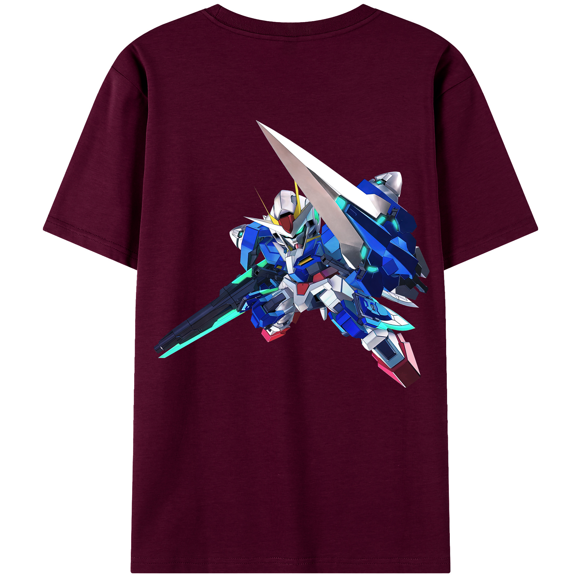 （画像用） 機動戦士ガンダム Mobile Suit Gundam レディース半袖Tシャツ(バックプリント)